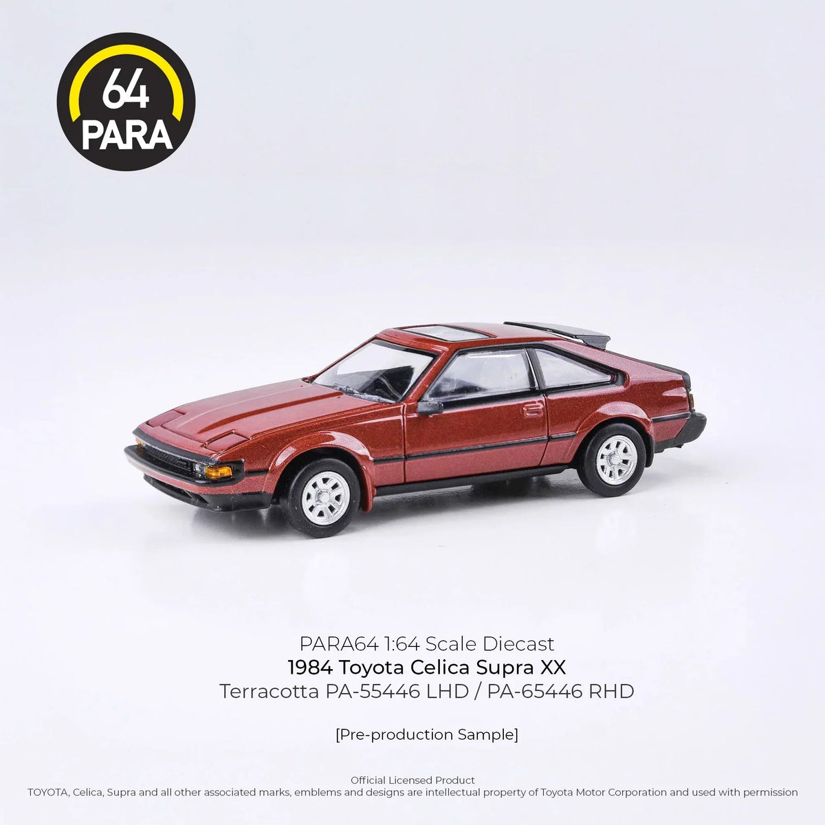 Toyota Celica Supra XX 1984, 1:64 Scale (Maroon) — image 1
