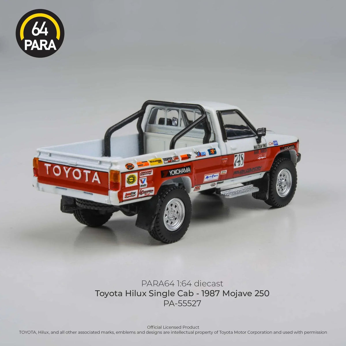 Toyota Hilux Single Cab Mojave 250 1987, 1:64 Scale (Multicolor) — image 3