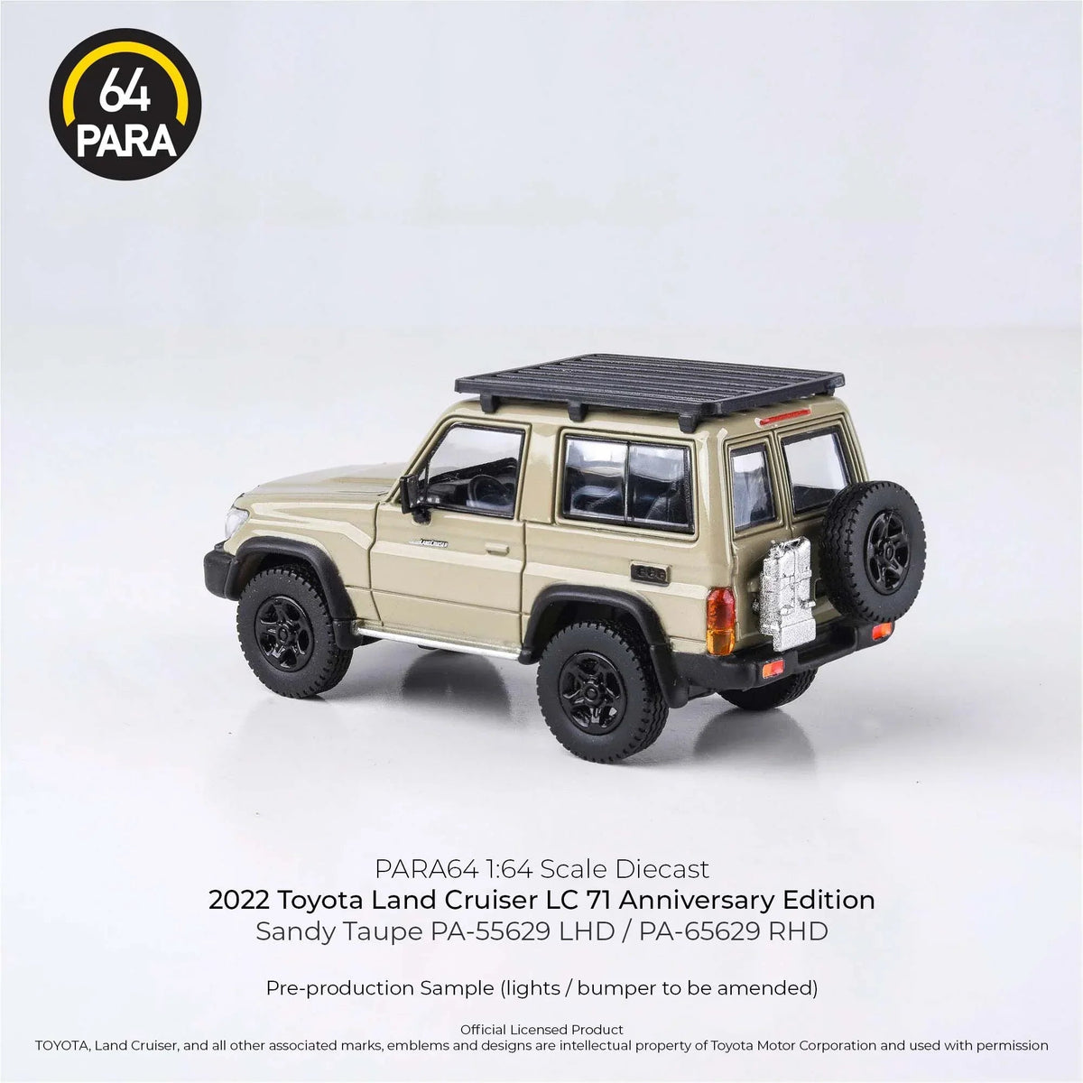 Toyota Land Cruiser LC 71 Anniversary Edition 2022, 1:64 Scale (Silk) — image 2