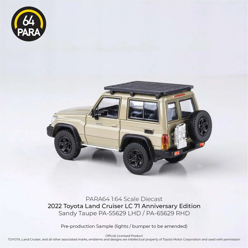 Toyota Land Cruiser LC 71 Anniversary Edition 2022, 1:64 Scale (Silk) — image 2