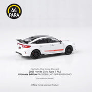 Honda Civic Type R FL5 Ultimate Edition 2025, 1:64 Scale (White) — image 3