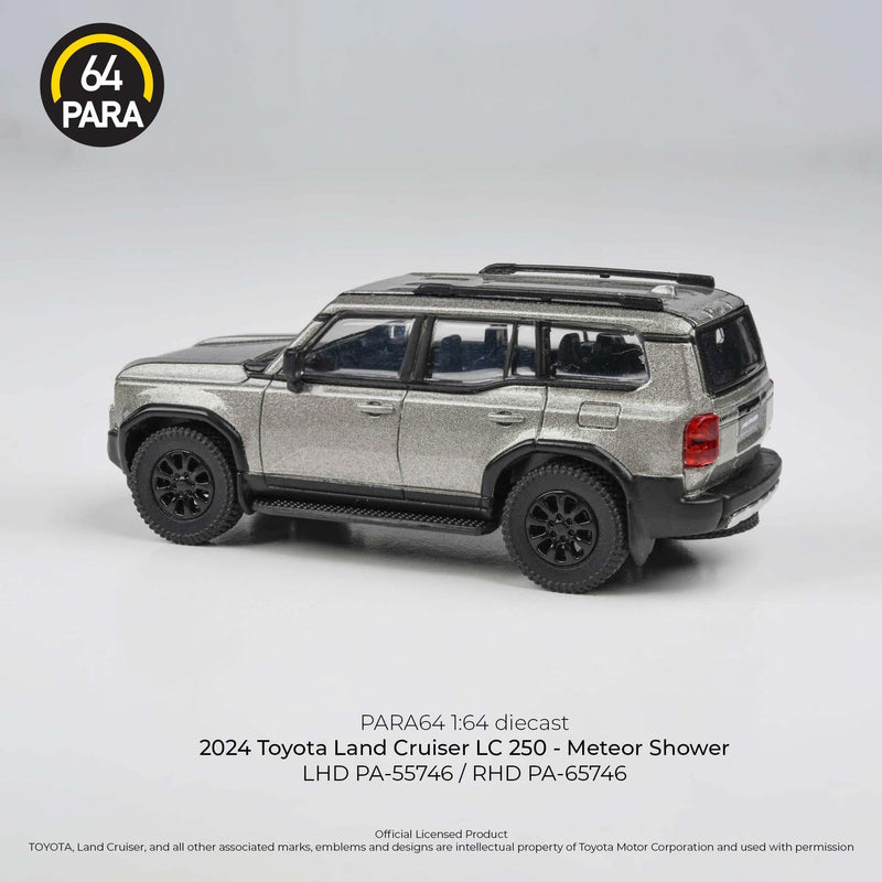 Toyota Land Cruiser 250 Meteor Shower LHD 2024, 1:64 Scale (Grey) — image 2