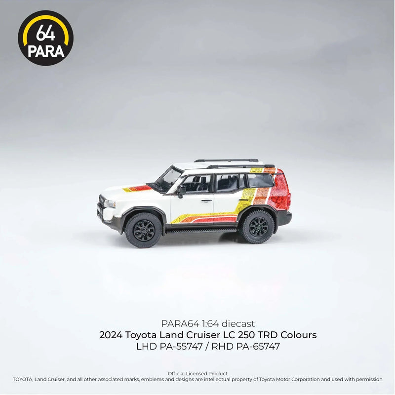 Toyota Land Cruiser LC 250 2024, 1:64 Scale (White) — image 1
