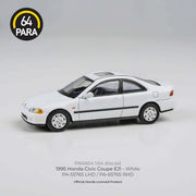 Honda Civic Coupe EJ1 LHD 1995, 1:64 Scale (White) — image 1