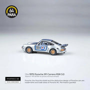 Porsche diecast 911 Carrera RSR 3.0 1975, 1:64 Scale (Silver) — image 2