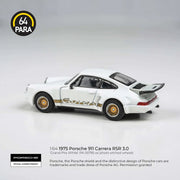 Porsche diecast 911 Carrera RSR 3.0 Grand Prix, 1:64 Scale (White) — image 3