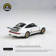 Porsche diecast 911 Carrera RSR 3.0 Grand Prix, 1:64 Scale (White) — image 4
