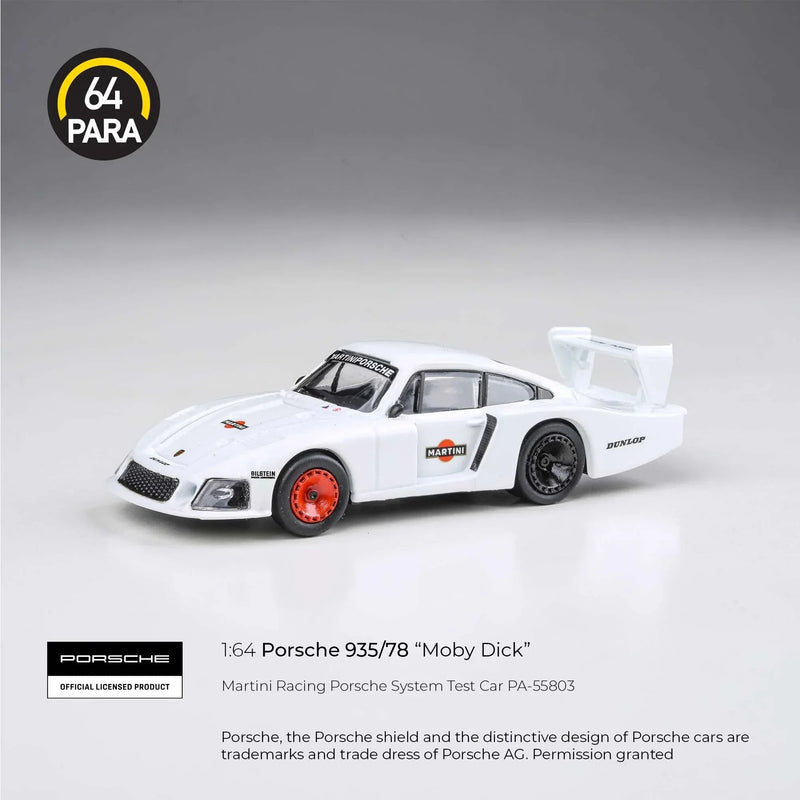 Porsche diecast 935/78 "Moby Dick", 1:64 Scale (White) — image 1