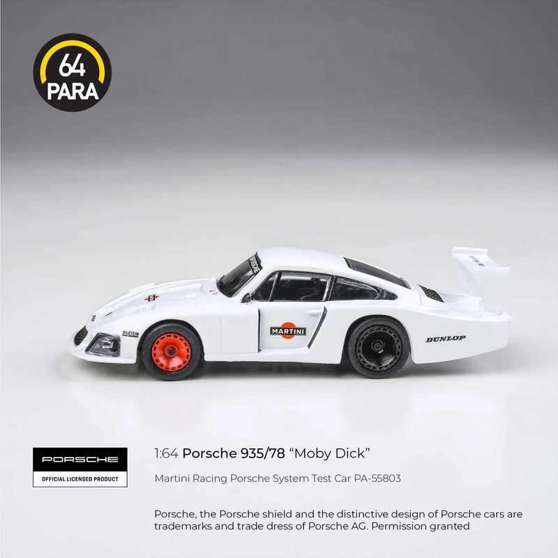 Porsche diecast 935/78 "Moby Dick", 1:64 Scale (White) — image 2
