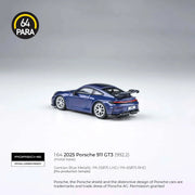 Porsche diecast 911 GT3 (992.2) 2025, 1:64 Scale (Blue) — image 4