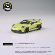 Porsche diecast 911 GT3 992.2 Cartagena 2025, 1:64 Scale (Yellow) — image 3