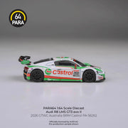 *PRE-ORDER* Audi R8 LMS GT3 EVO II GTWC Australia BRM Castrol 2026, 1:64 Scale — image 3
