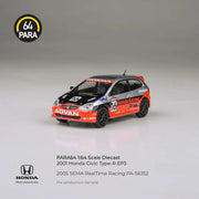 Honda Civic 2005 SEMA RealTime Racing, 1:64 Scale (Red) — image 2