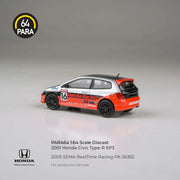 Honda Civic 2005 SEMA RealTime Racing, 1:64 Scale (Red) — image 3