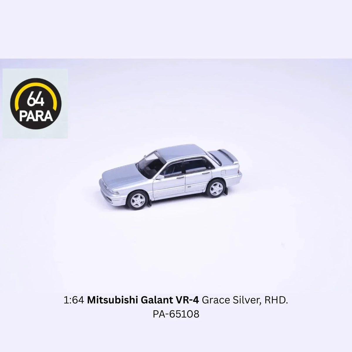Mitsubishi Galant VR-4, 1:64 Scale (Silver) — image 1