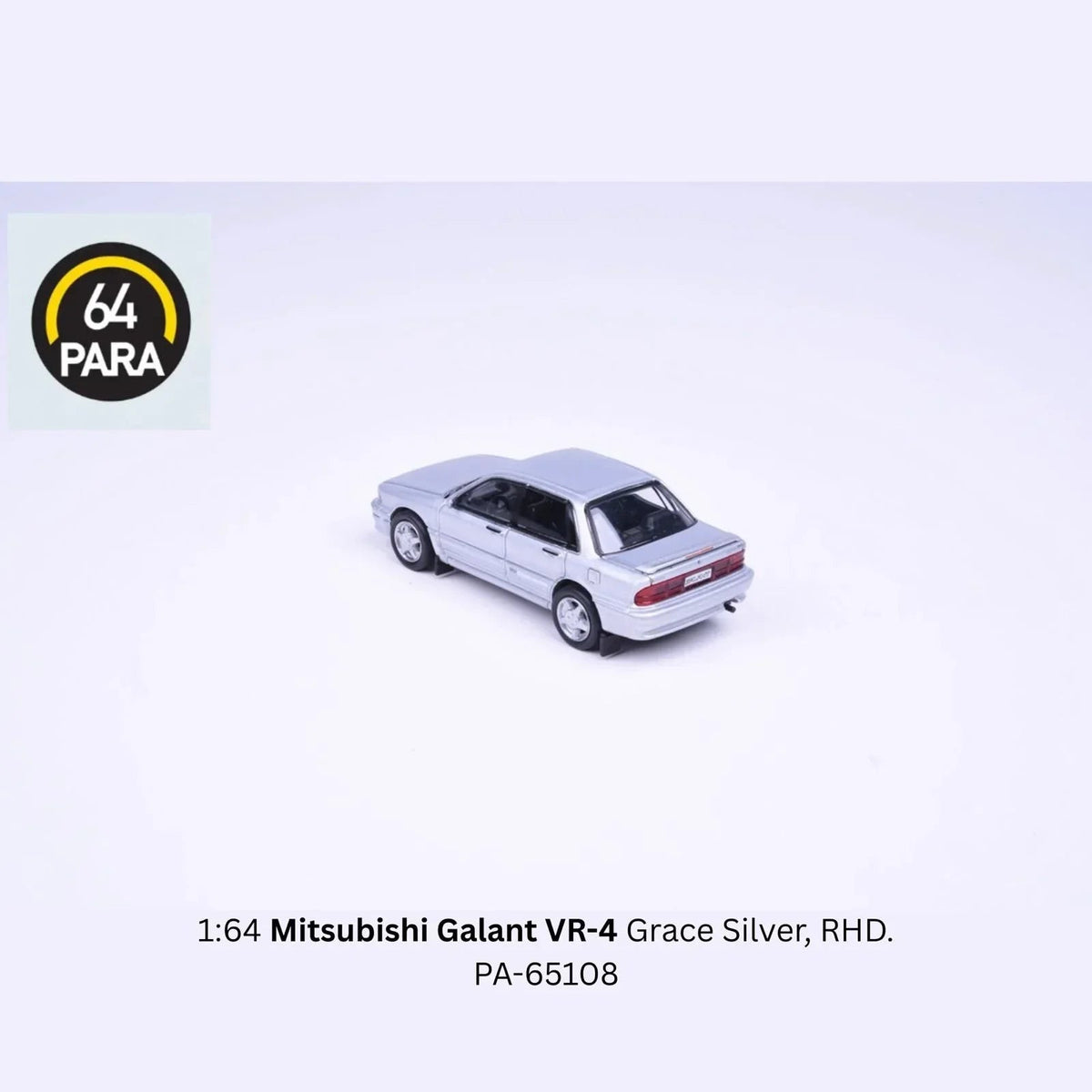 Mitsubishi Galant VR-4, 1:64 Scale (Silver) — image 4