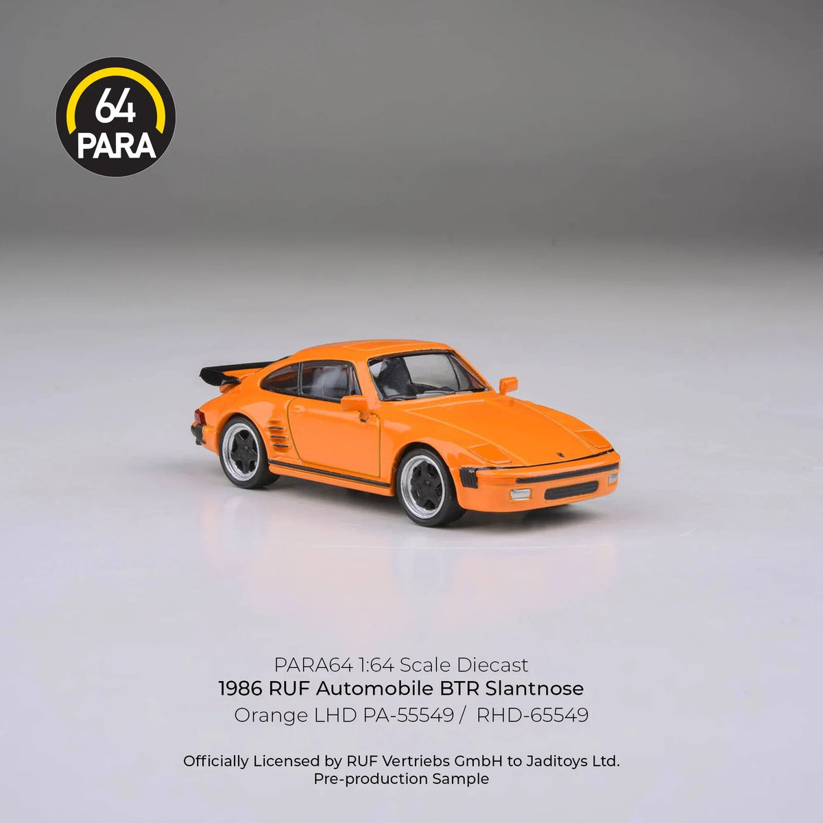 *PRE-ORDER* RUF BTR 1986, 1:64 Scale (Orange) — image 4