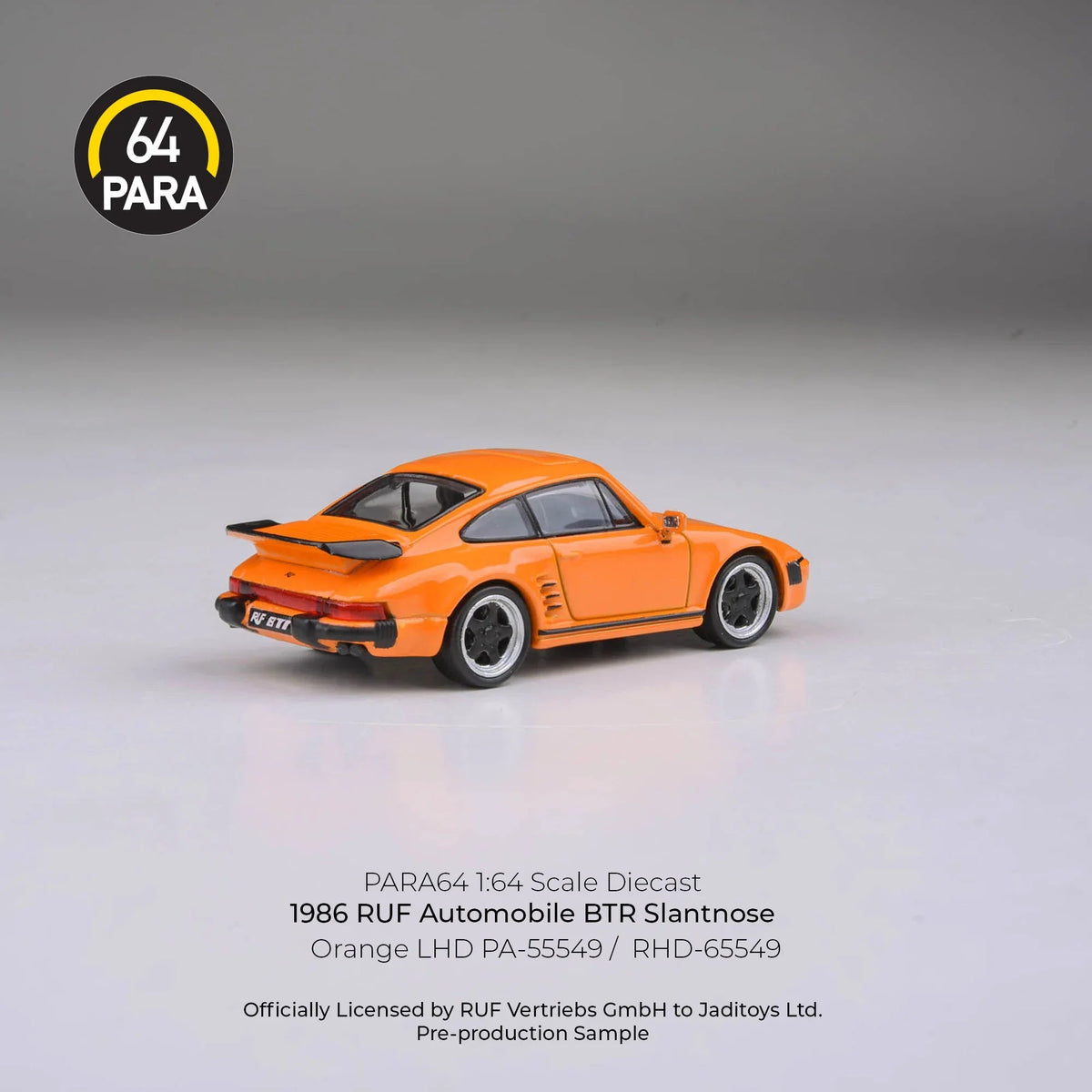 *PRE-ORDER* RUF BTR 1986, 1:64 Scale (Orange) — image 3