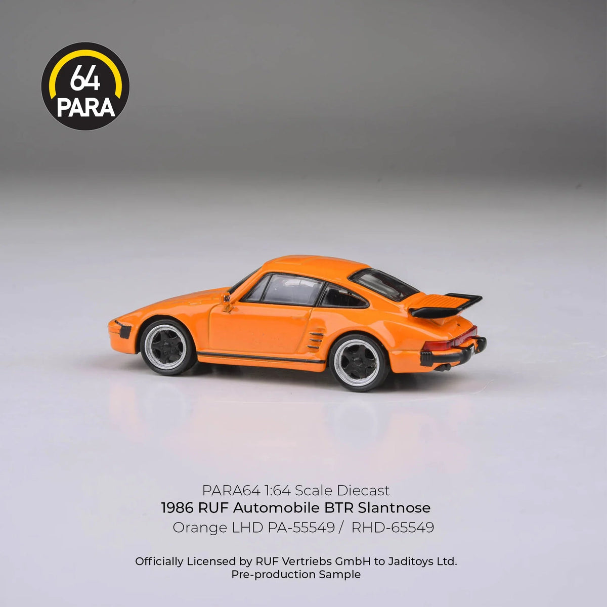 *PRE-ORDER* RUF BTR 1986, 1:64 Scale (Orange) — image 2