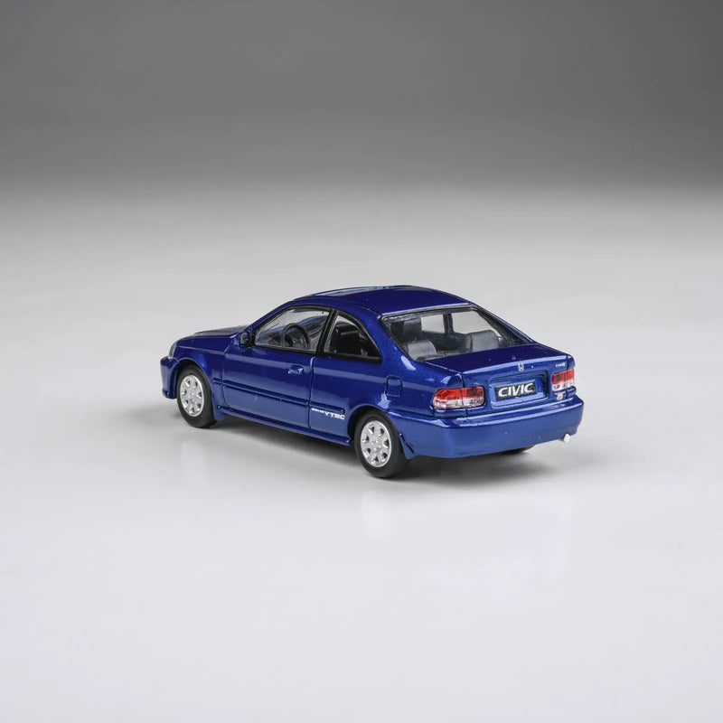 Honda Civic Si Coupe EM1 1999, 1:64 Scale (Blue) — image 2