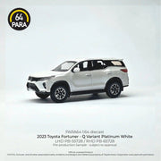 *PRE-ORDER* Diecast Toyota Fortuner - Q Variant Platinum 2023 (White) — image 1