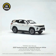 *PRE-ORDER* Diecast Toyota Fortuner - Q Variant Platinum 2023 (White) — image 4