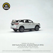 *PRE-ORDER* Diecast Toyota Fortuner - Q Variant Platinum 2023 (White) — image 3