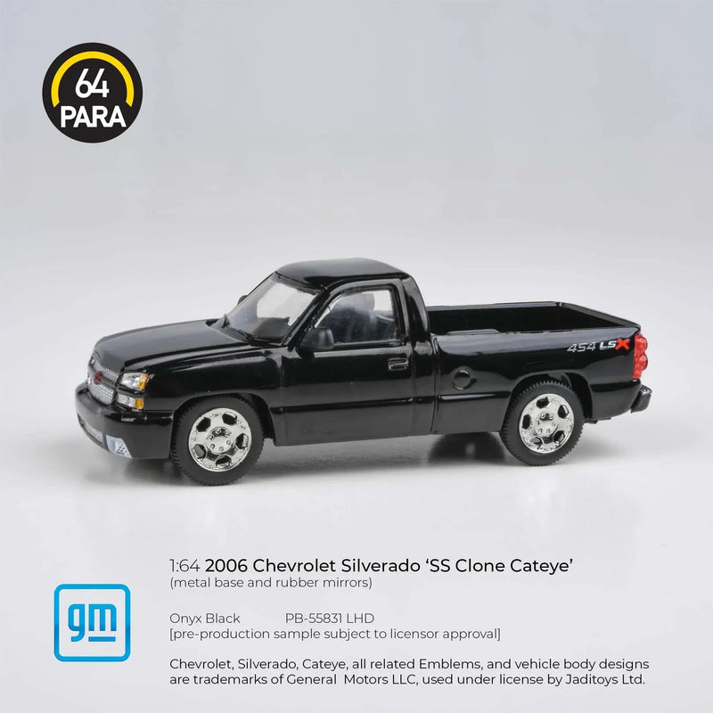 Chevrolet Silverado Onyx 2006, 1:64 Scale (Black) — image 1