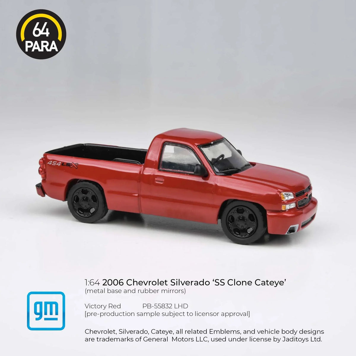 Chevrolet Silverado 'SS Clone Cateye' 2006, 1:64 Scale (Red) — image 3