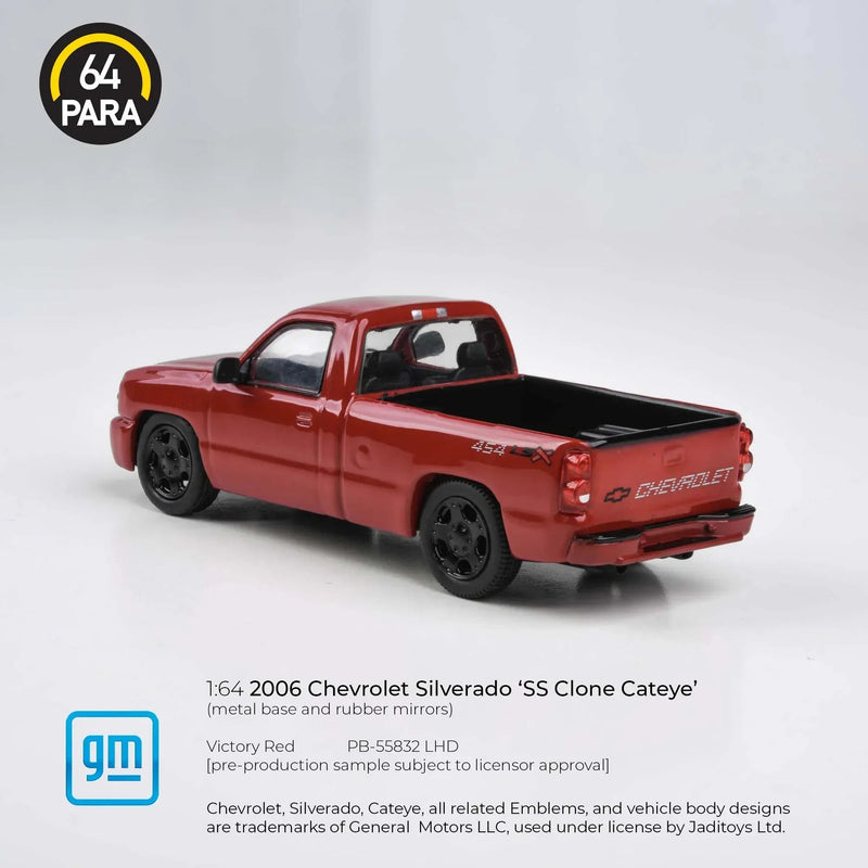 Chevrolet Silverado 'SS Clone Cateye' 2006, 1:64 Scale (Red) — image 2