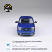 Chevrolet Silverado 'SS Clone Cateye' 2006 , 1:64 Scale (Blue) — image 4