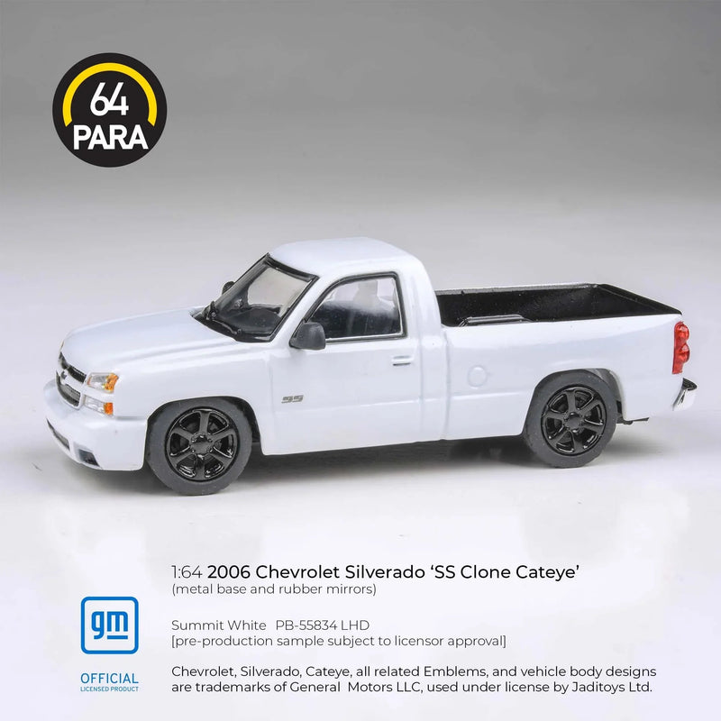 Chevrolet Silverado 'SS Clone Cateye' 2006, 1:64 Scale (White) — image 1