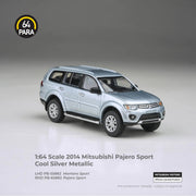 *PRE-ORDER* Mitsubishi Pajero Sport Cool 2014, 1:64 Scale (Silver Metallic) — image 4
