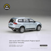 *PRE-ORDER* Mitsubishi Pajero Sport Cool 2014, 1:64 Scale (Silver Metallic) — image 3