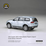 *PRE-ORDER* Mitsubishi Pajero Sport Cool 2014, 1:64 Scale (Silver Metallic) — image 2