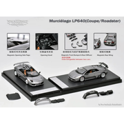 *PRE-ORDER* Murcielago LP640 Gun Metal Grey Roadster (Limited to 999pcs), 1:64 Scale — image 1