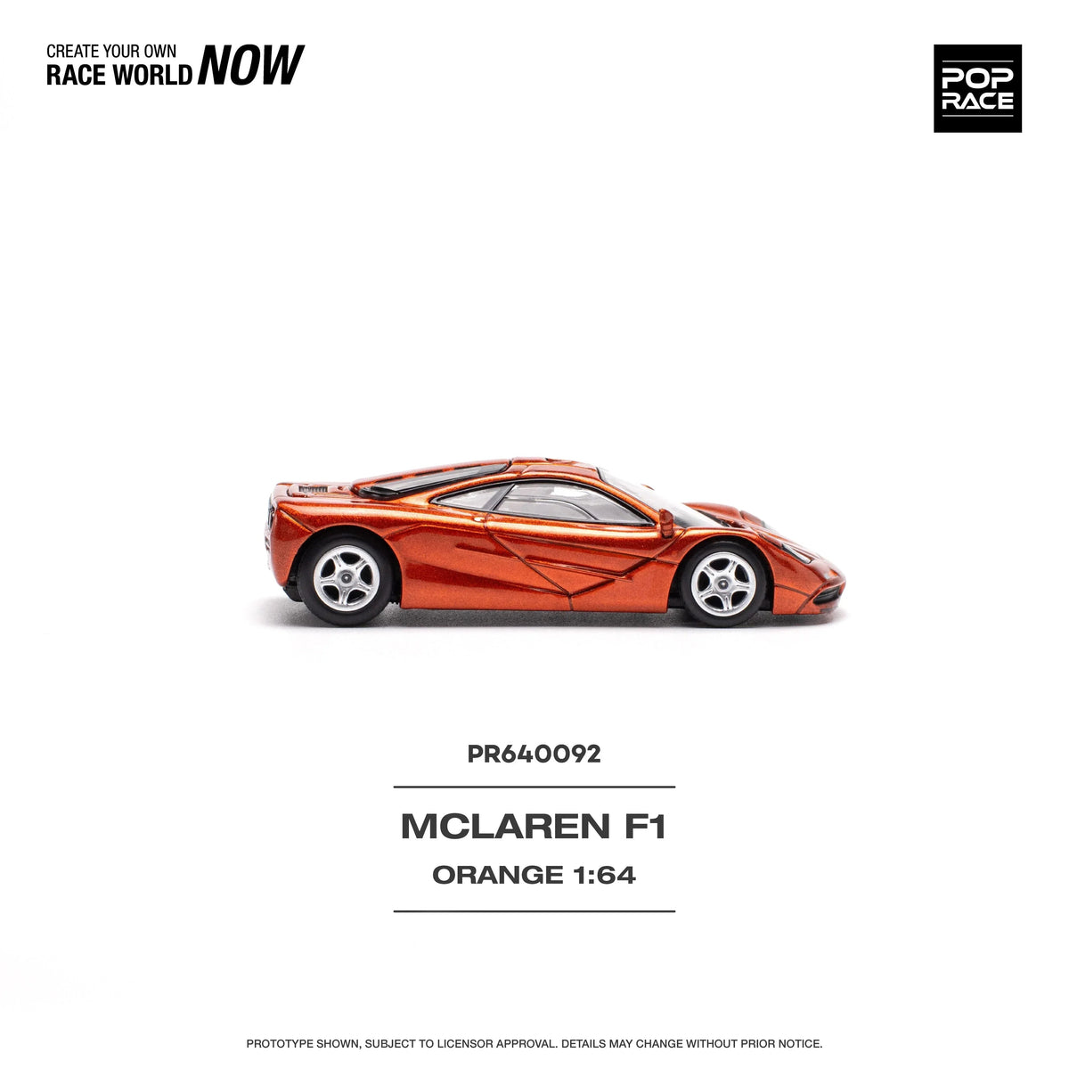 Mclaren F1, 1:64 Scale (Orange) — image 4