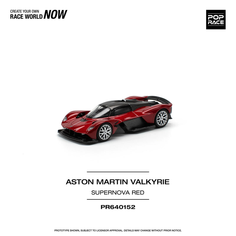 Aston Martin Valkyrie Supernova, 1:64 Scale (Red) — image 1