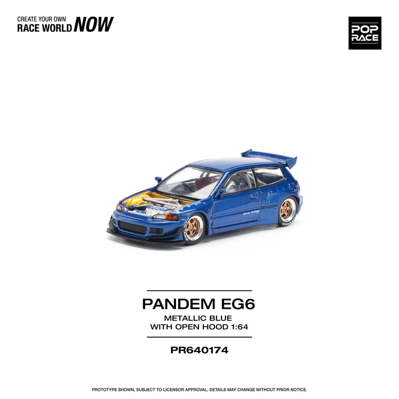 Pandem EG6, 1:64 Scale (Blue) — image 1