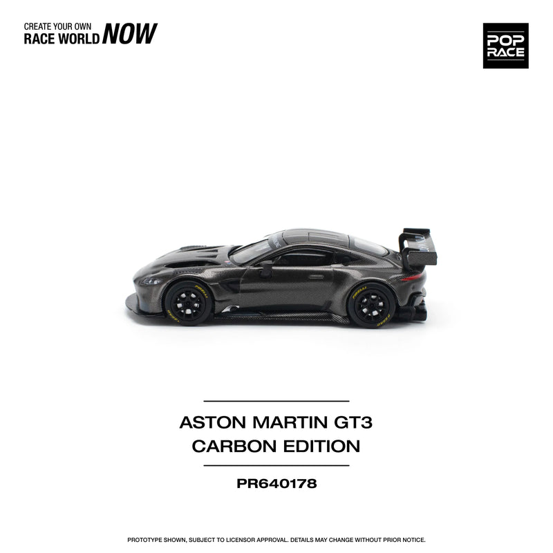 Aston Martin GT3 Carbon Edition, 1:64 Scale (Black) — image 2
