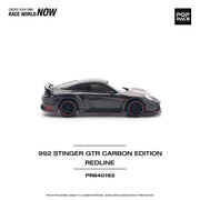Porsche diecast 992 Stinger GTR Carbon Edition, 1:64 Scale (Black) — image 3