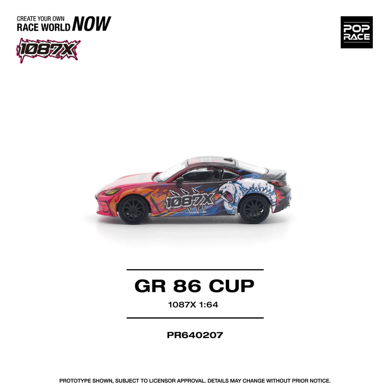 GR 86 Cup 1087X, 1:64 Scale (Red) — image 2