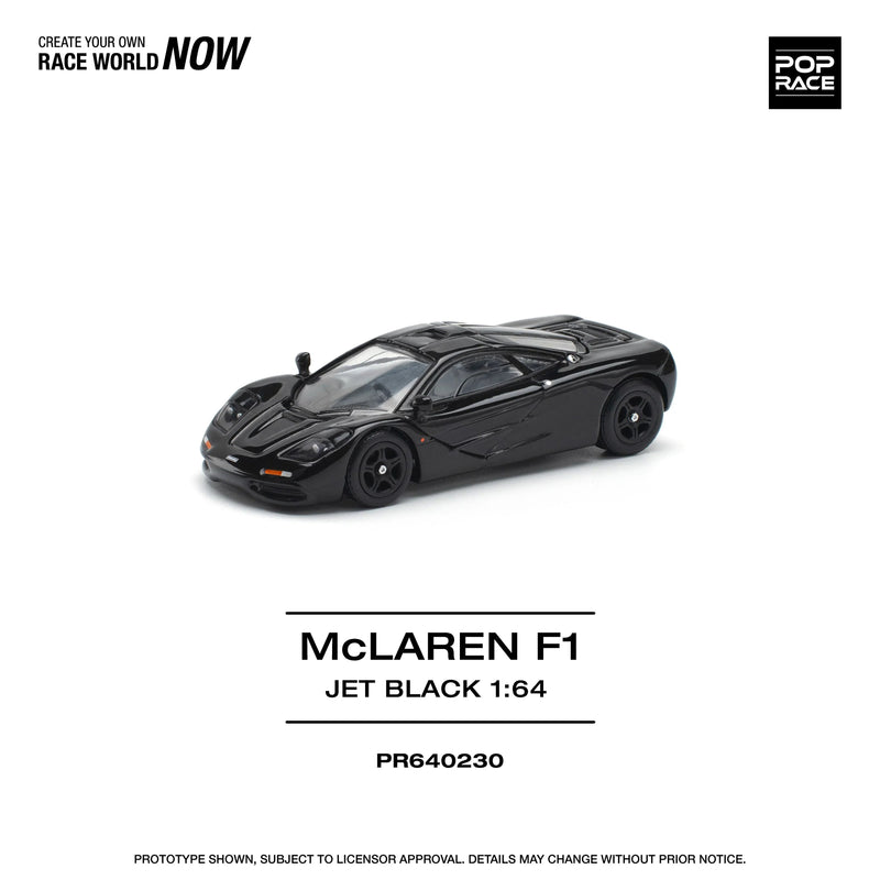 Mclaren F1 Jet, 1:64 Scale (Black) — image 1