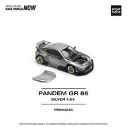 Pandem GR 86, 1:64 Scale (Silver) — image 5