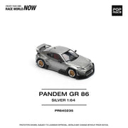 Pandem GR 86, 1:64 Scale (Silver) — image 4