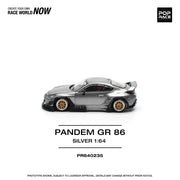 Pandem GR 86, 1:64 Scale (Silver) — image 2