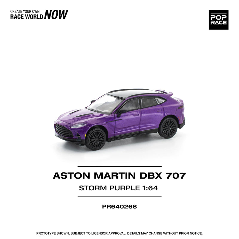 Aston Martin DBX 707, 1:64 Scale (Purple) — image 1