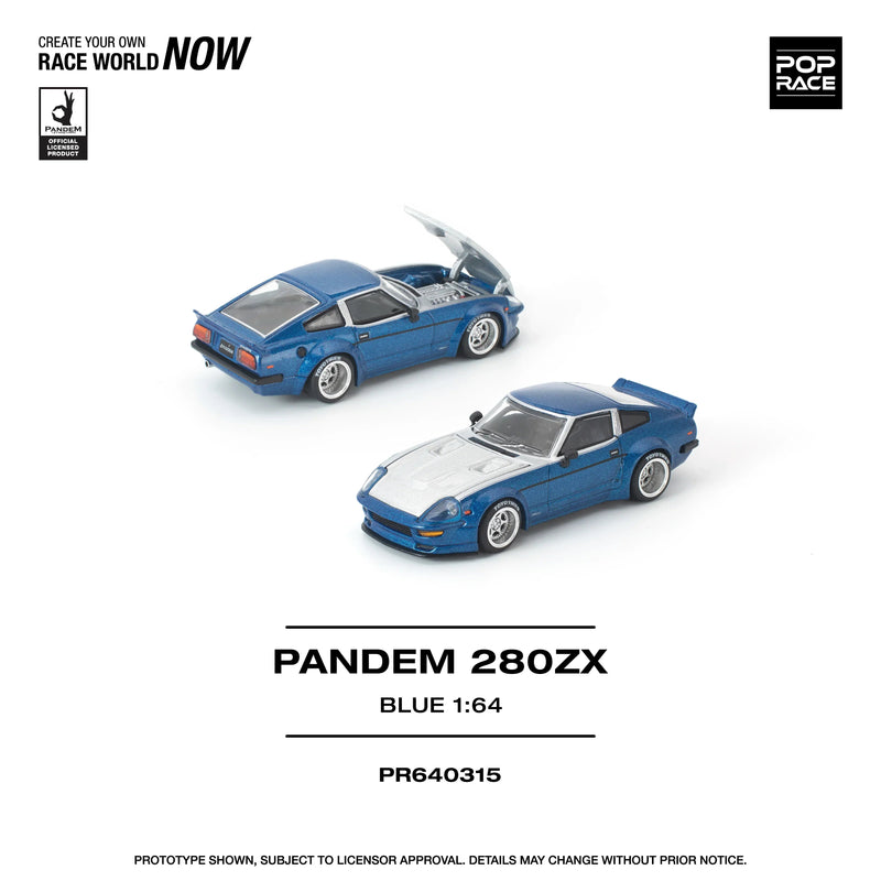 *PRE-ORDER* Pandem 280ZX 1:64 Scale (Blue) — image 2