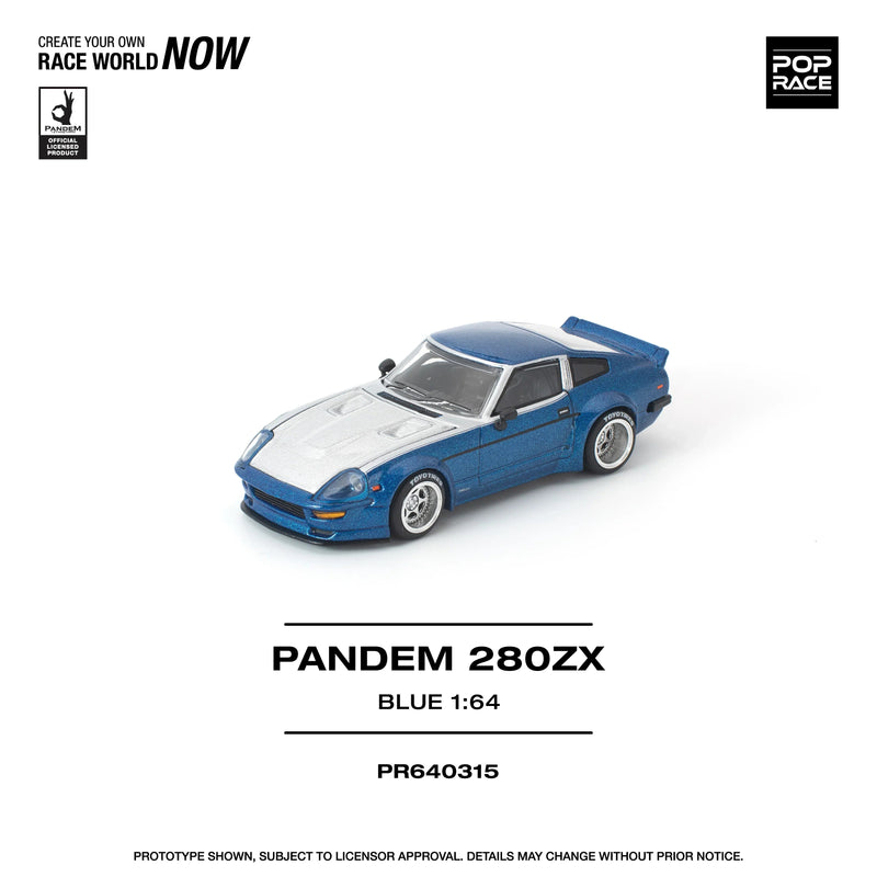 *PRE-ORDER* Pandem 280ZX 1:64 Scale (Blue) — image 1