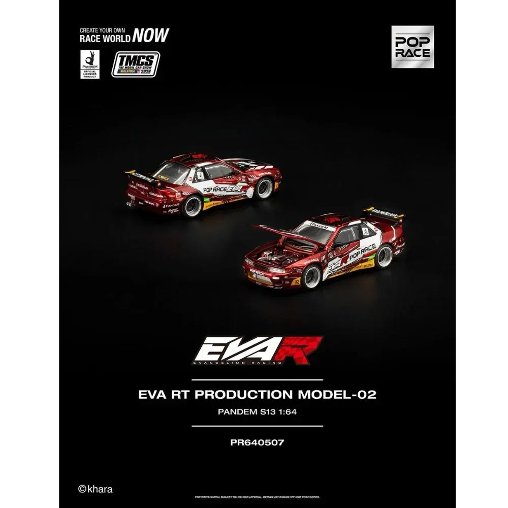 *TMCS 2026* Eva RT Production Model-02, Pandem S13 Red, 1:64 Scale — image 3